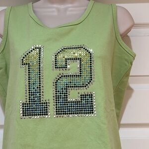 EUC Christine Alexander Sparkling Tank Size S